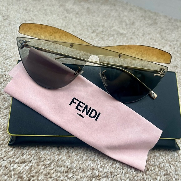 Fendi | Accessories | Fendi Ff 400s 0xyo9o Grey Honsh Gradient